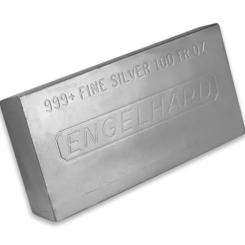 100oz Engelhard Silver Bar (2)