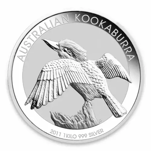 2011 1kg Australian Perth Mint Silver Kookaburra (3)
