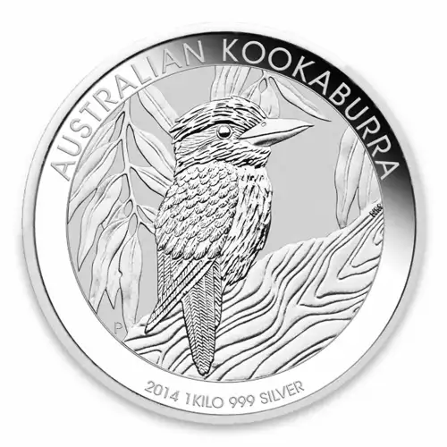 2014 1kg Australian Perth Mint Silver Kookaburra (3)