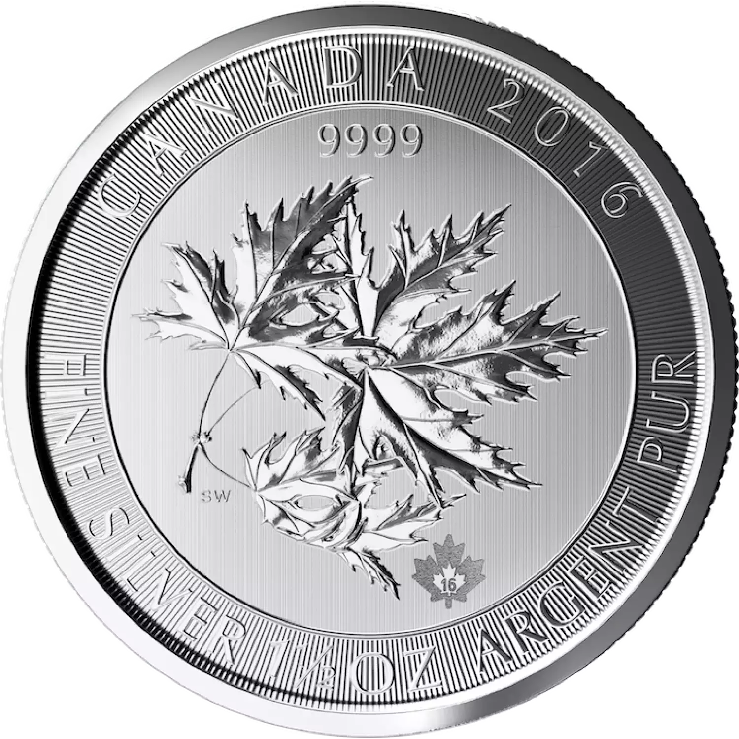 2016 1.5oz Canadian Silver Maple Leaves (2)