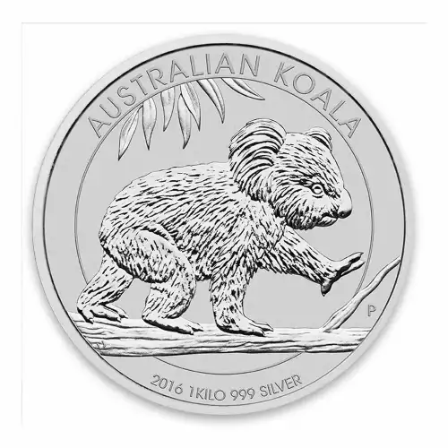 2016 1kg Australian Perth Mint Silver Koala (3)