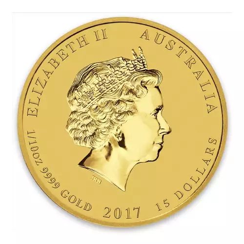 2017 1/10oz Australian Perth Mint Gold Lunar II: Year of the Rooster (2)