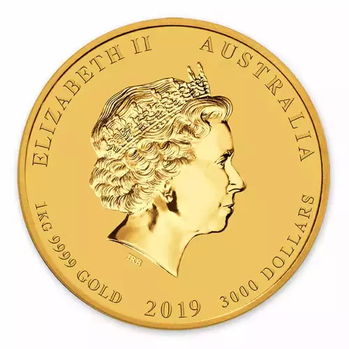 2019 1kg Australian Perth Mint Gold Lunar: Year of the Pig (3)