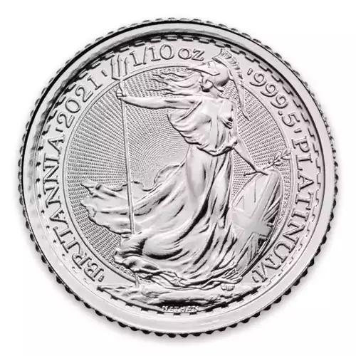 2021 1/10oz British Platinum Britannia Coin (2)
