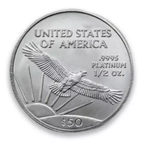 Any Year 1/2oz American Platinum Eagle (2)