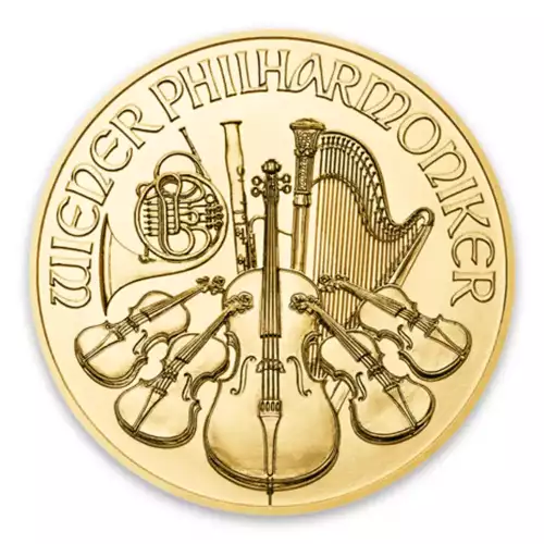 Any Year - 1oz Austrian Gold Philharmonic (2)