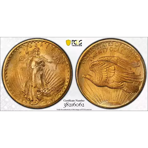 Double Eagles---Saint Gaudens 1907-1933 -Gold- 20 Dollar (2)